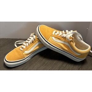 Vans Unisex Off‎ The Wall 751505 Yellow Casual Shoes Sneakers Size M 7 W 8.5